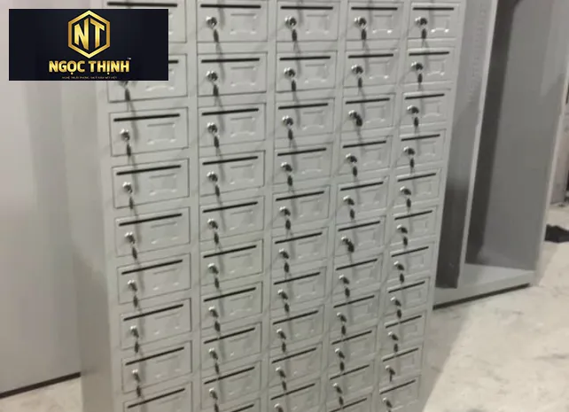 Tủ đựng thư 60 ngăn 5 khoang Tủ đựng thư 60 ngăn 5 khoang